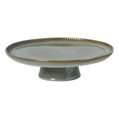 Taartplateau Toscane - groen - ø30x8 cm