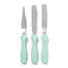Taartspatel - mint - set van 3