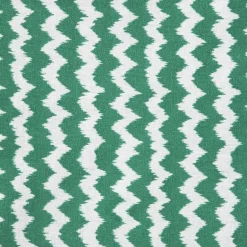 Tafelkleed zigzag - groen/wit - 140x240 cm