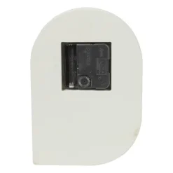 Tafelklok Emma - grijs - 19.5x13.5x3 cm