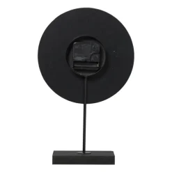 Tafelklok marmer - blauw - 20x7x30 cm