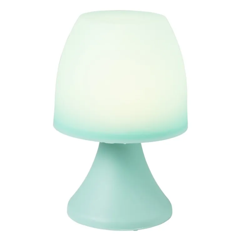 Tafellamp - mintgroen - ø12.5x19.5 cm