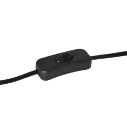 Tafellamp conisch geschulpt - beige - ø17x42 cm