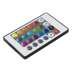 Tafellamp kristal - multikleur - 8.5x8.5x24.5 cm