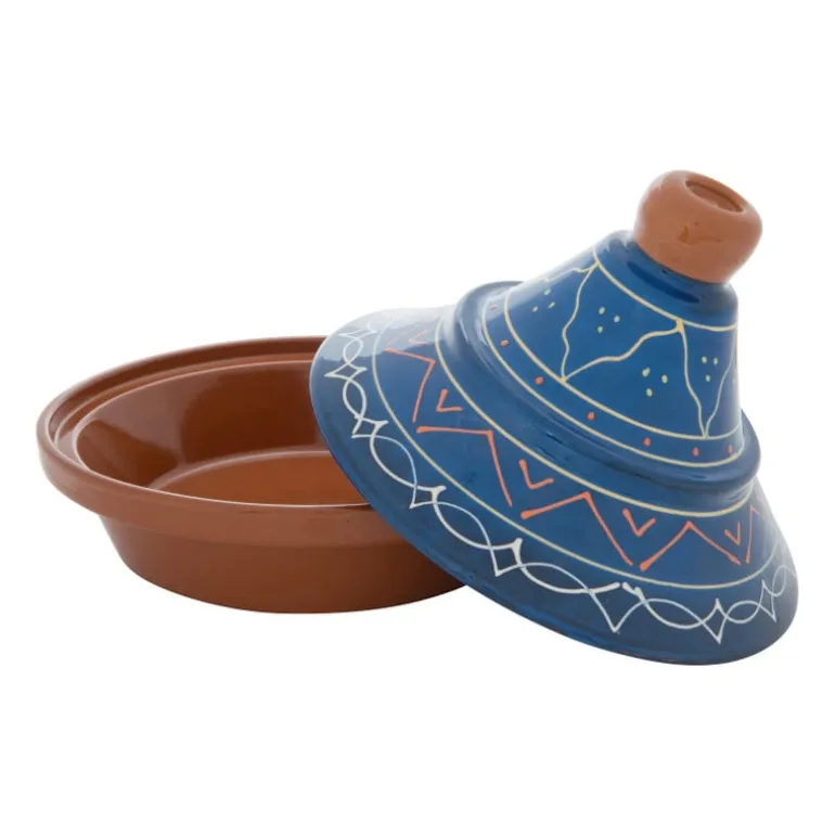 Tajine Fiesta - blauw - 27 cm