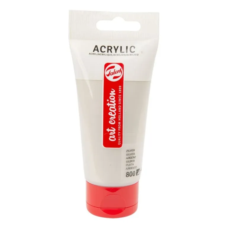 Talens Art Creation acrylverf - zilver 800 - 75 ml