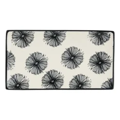 Tapas bord Sevilla - bloemen - 21.5x12 cm