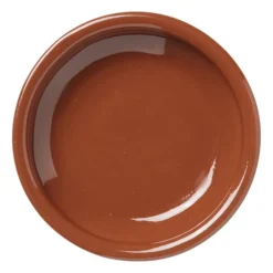 Tapas schaaltje klei - bruin - ⌀10 cm