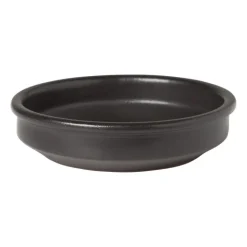 Tapas schaaltje klei - zwart - ⌀14 cm