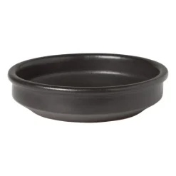 Tapas schaaltje klei - zwart - ⌀16 cm
