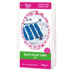Tasty Me blue velvet cake - blauw - 350 g