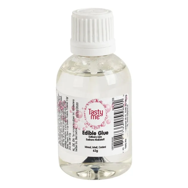 Tasty Me eetbare lijm - transparant - 63 gram