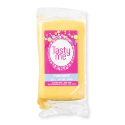 Tasty Me rolfondant - geel - 200 gram