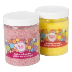 Tasty Me suikerspinsuiker - banaan/geel - 250 gram