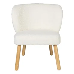 Teddy fauteuil - Troyes - wit - 68.5x60x59.5 cm