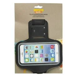 Telefoonhouder band - zwart