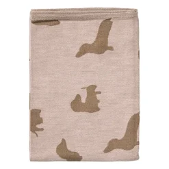 Theedoek teckels - roze/bruin - 50x70 cm