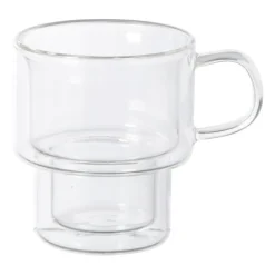 Theeglas dubbelwandig - 100 ml - glas