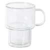 Theeglas dubbelwandig - 260 ml - glas