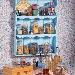 Theekist bamboe met 8 vakken - 30x20x10 cm