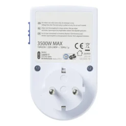 Tijdschakelaar - wit - 6.7x8x13 cm