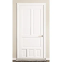 Tochtstopper velours - beige - 90x9 cm