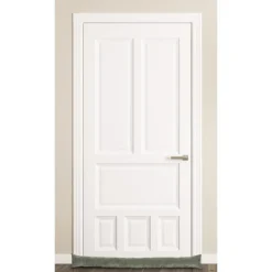 Tochtstopper velours - groen - 90x9 cm