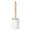Toiletborstel Terrazzo - wit - ø10x37.5 cm
