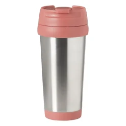 Travel beker - roze - 450 ml