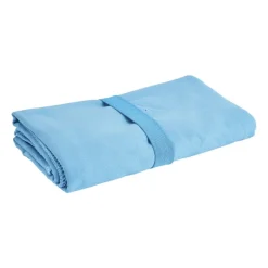 Travel-/sporthanddoek - blauw - 130x80 cm