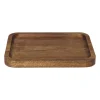 tray acacia klein - bruin - 14x18x1.5 cm