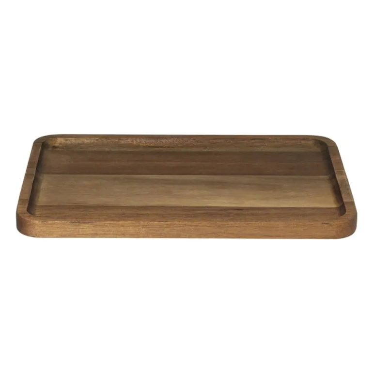 tray acacia middel - bruin - 18x28x1.5 cm