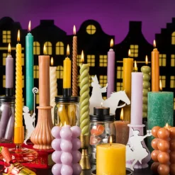 Twisted dinerkaars - terra - ⌀2x25 cm