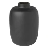 Vaas - mat zwart - ⌀13x18 cm