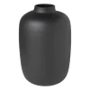 Vaas - mat zwart - ⌀18x27 cm