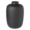 Vaas - mat zwart - ⌀22x32 cm