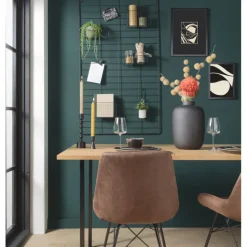 Vaas - mat zwart - ⌀22x32 cm