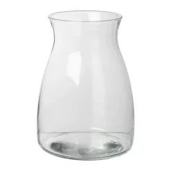 Vaas bol - glas - ø14x20 cm