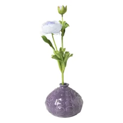 Vaas bubbels mini - ø10.5x7.8 cm - paars