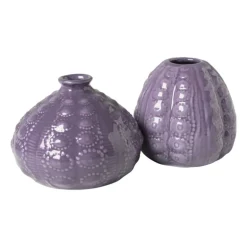 Vaas bubbels mini - ø10.5x7.8 cm - paars