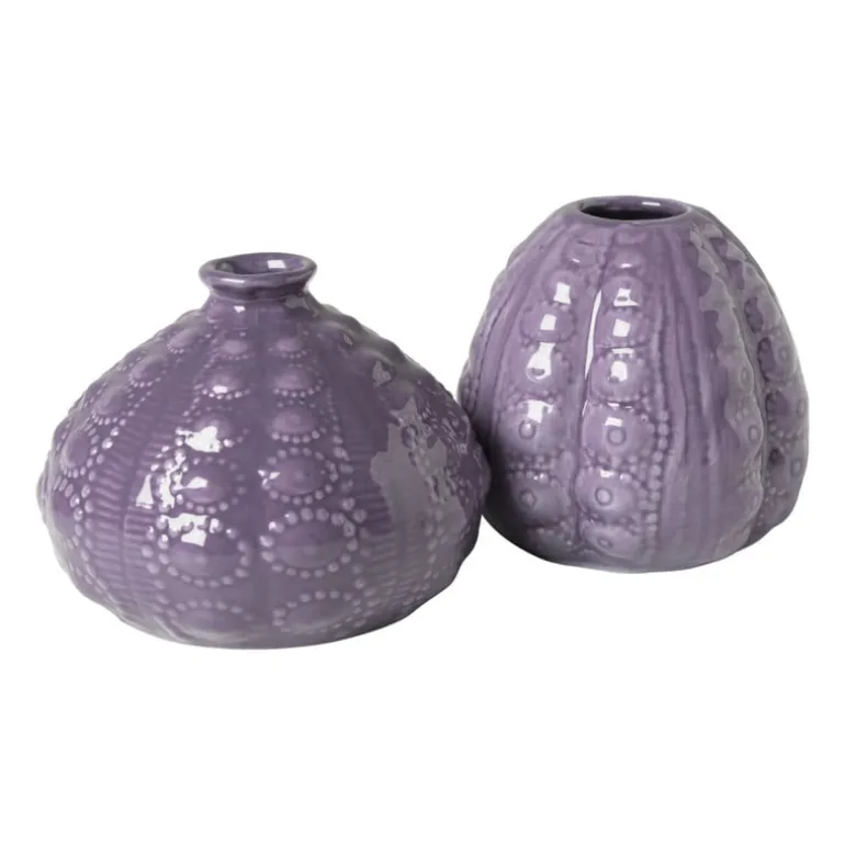 Vaas bubbels mini - ø10.5x7.8 cm - paars