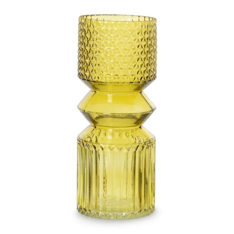 Vaas diabolo - groen - ø9.5x24.5 cm