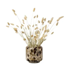 Vaas gewolkt - bruin - ø15x15 cm