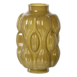 Vaas vijgen - groen - ø14x21.8 cm