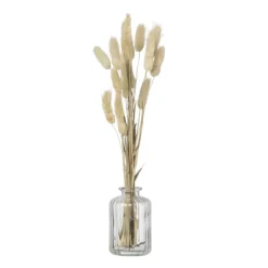 Vaasje mini - transparant - ø6.5x10 cm - diverse varianten