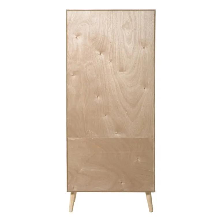 Vakkenkast Java met deuren - bruin - 170x70x33.5 cm