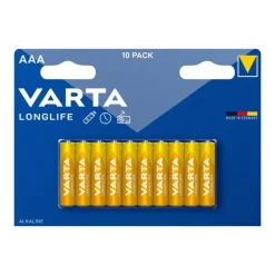 Varta longlife AAA batterijen - set van 10