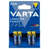 Varta longlife power AAA batterijen - set van 4