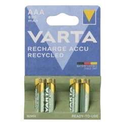 Varta oplaadbare AAA batterijen - set van 4