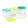 Vershoudbakjes van plastic - 150 ml - set van 4